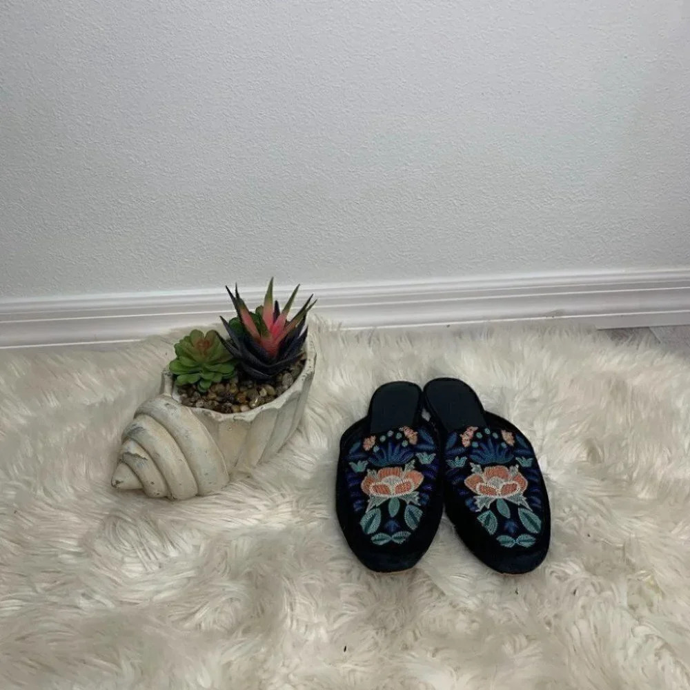 Rebecca Minkoff raylee embroidered loafers 7.5 - Picture 5 of 12
